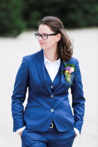 Broekpak bruiloft vrouw