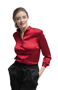 Broekpak bruid met blouse