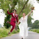 Dames trouwpak