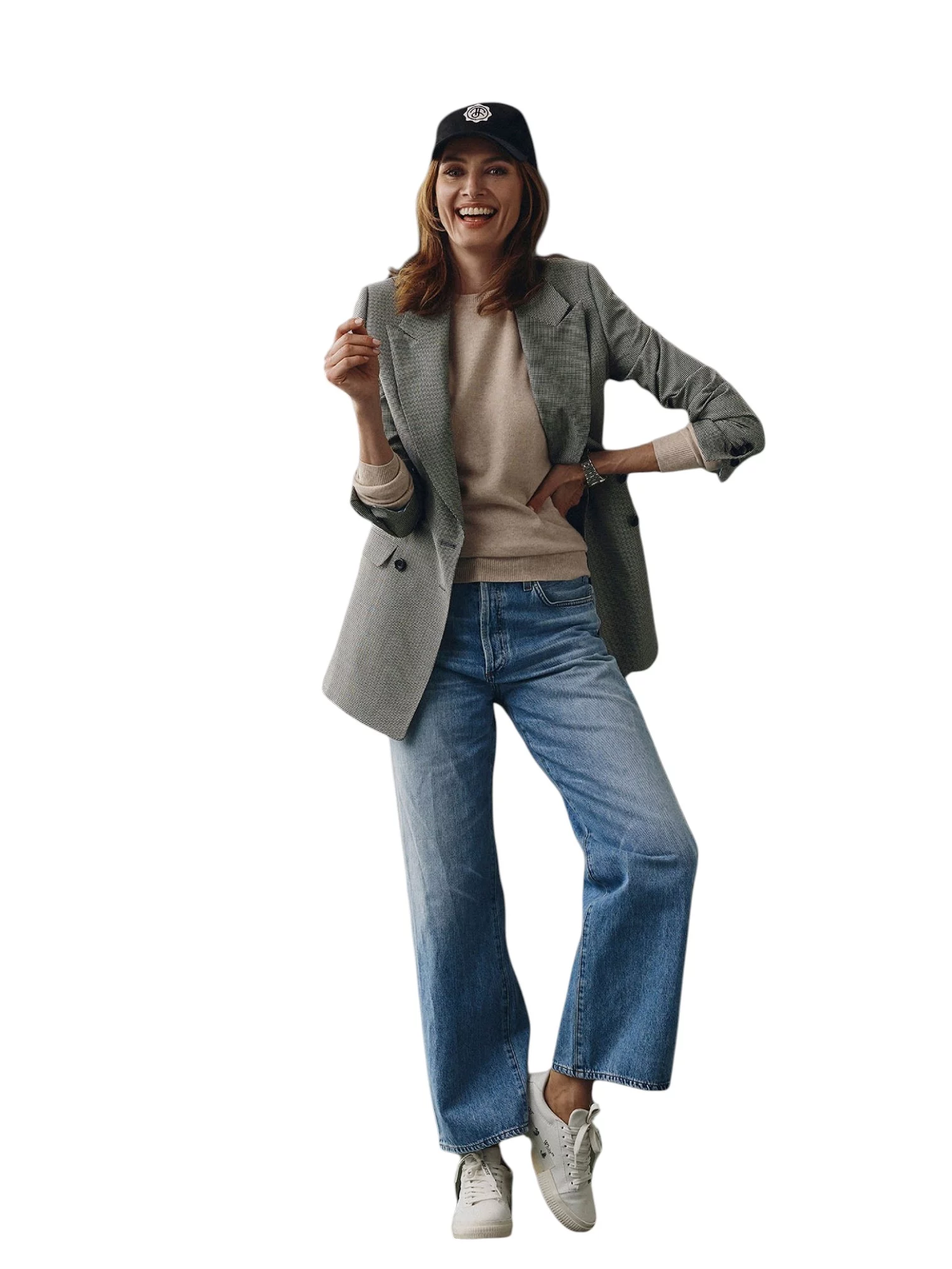 Casual blazer vrouw op maat gemaakt in grijs