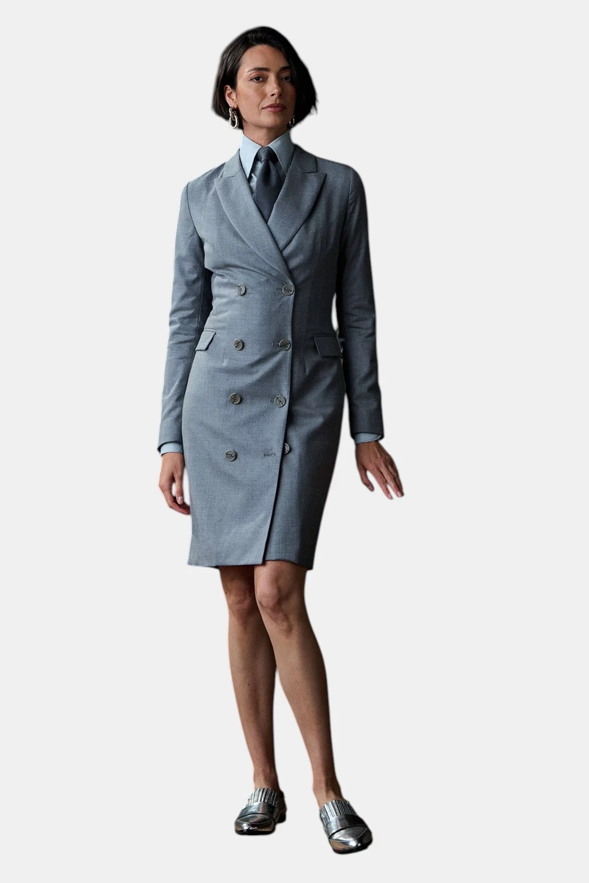 Jurk elegant boucle huwelijk op maat