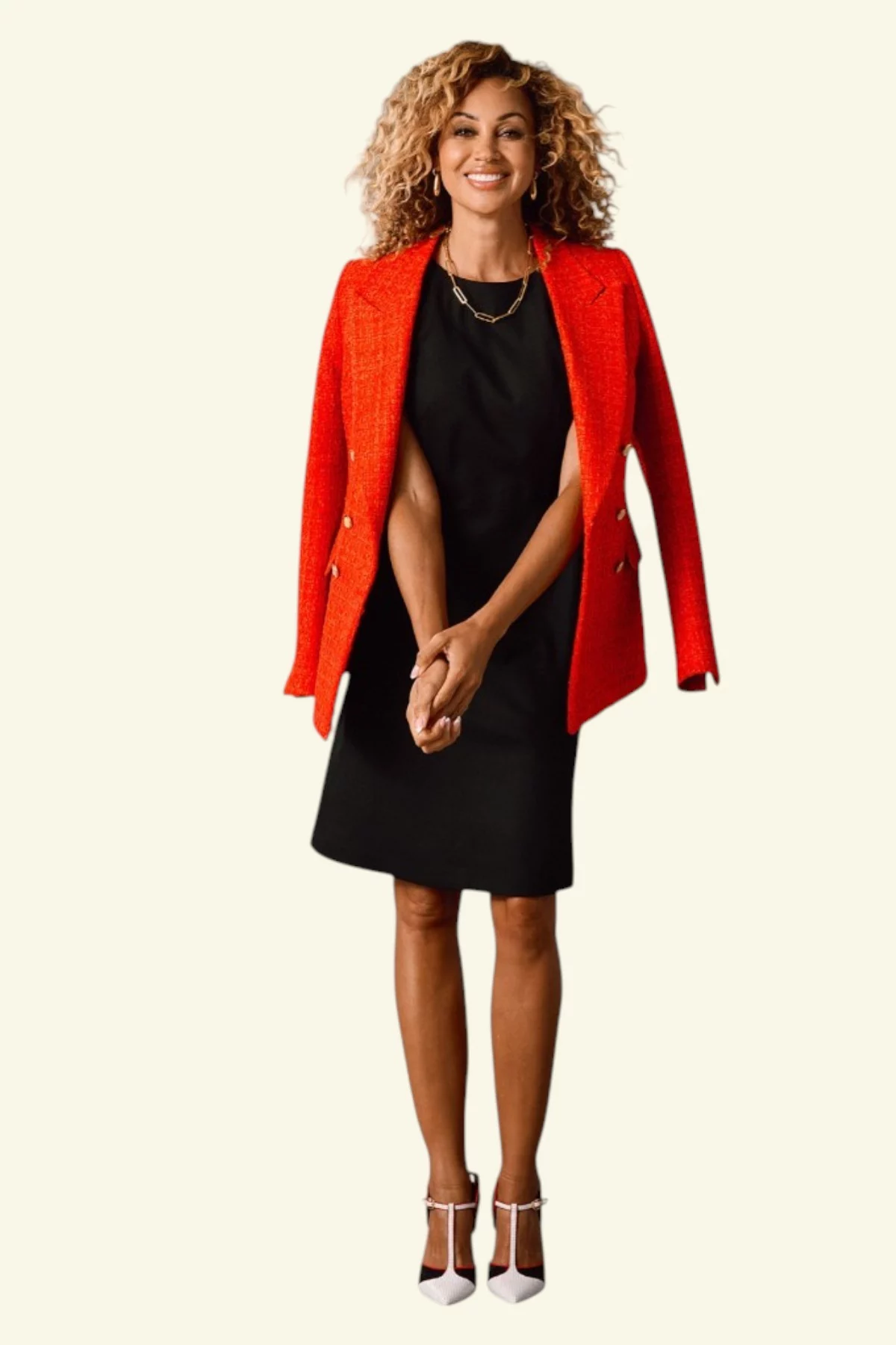 Bruiloft jurk en colbert vrouw