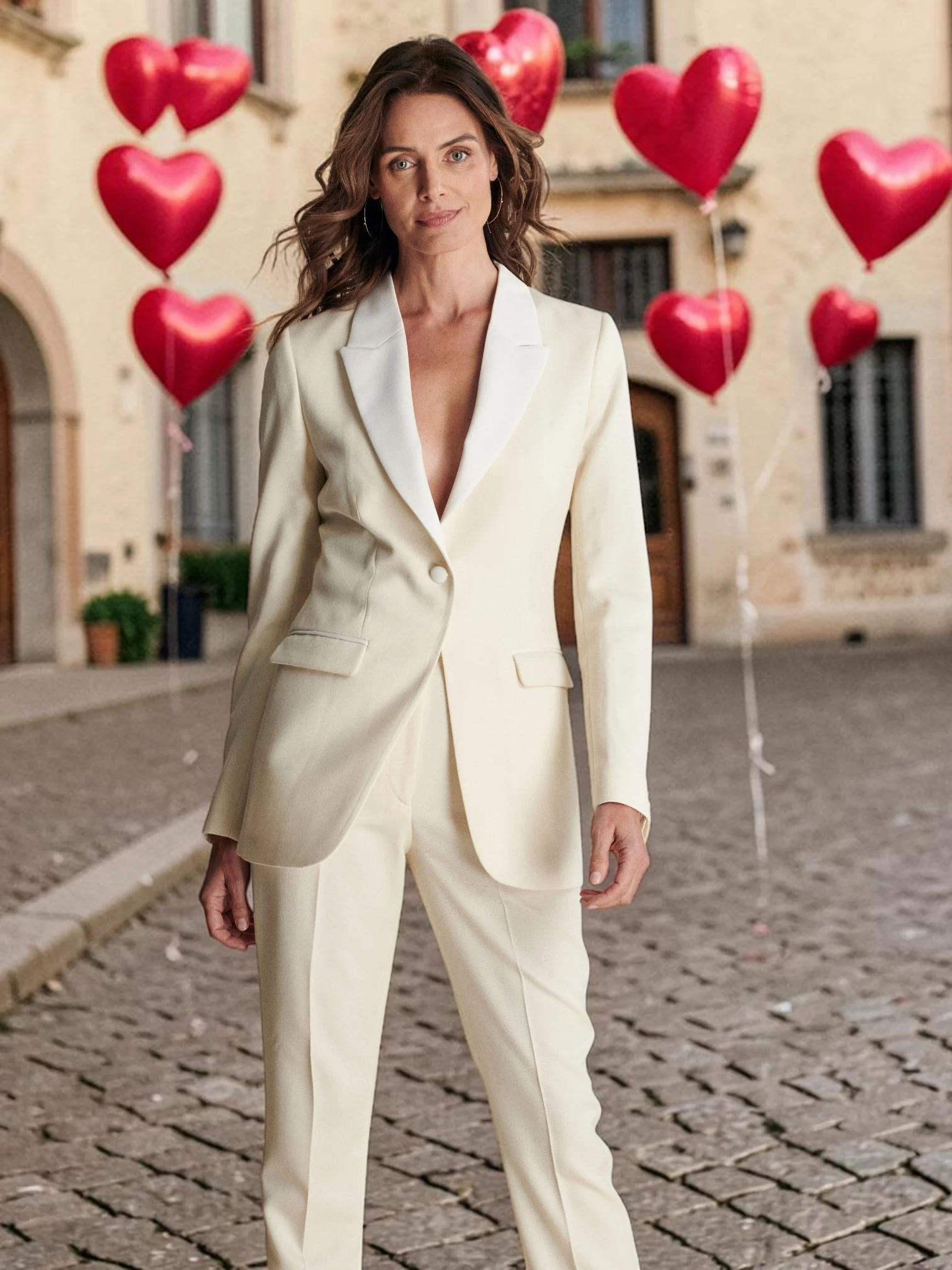 Smoking vrouw bruid wit 