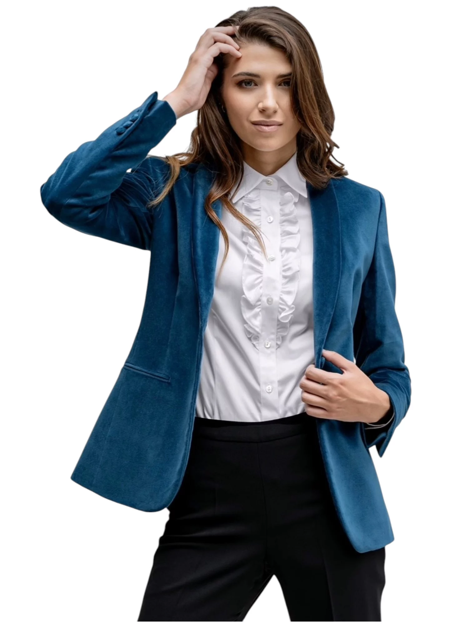 Smoking jas bruid op maat gemaakt