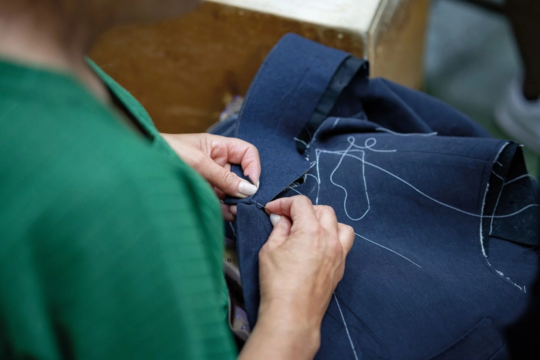 Vrouwen en Trouwen atelier trouwpak maken