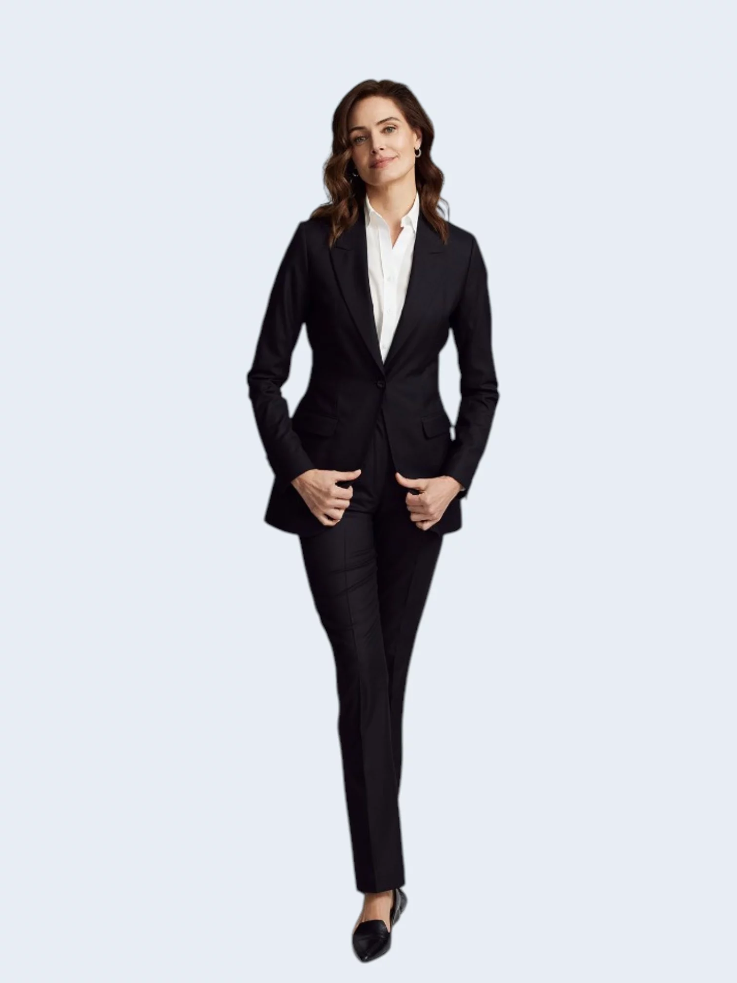 Stijlvol trouwpak bruid op maat 