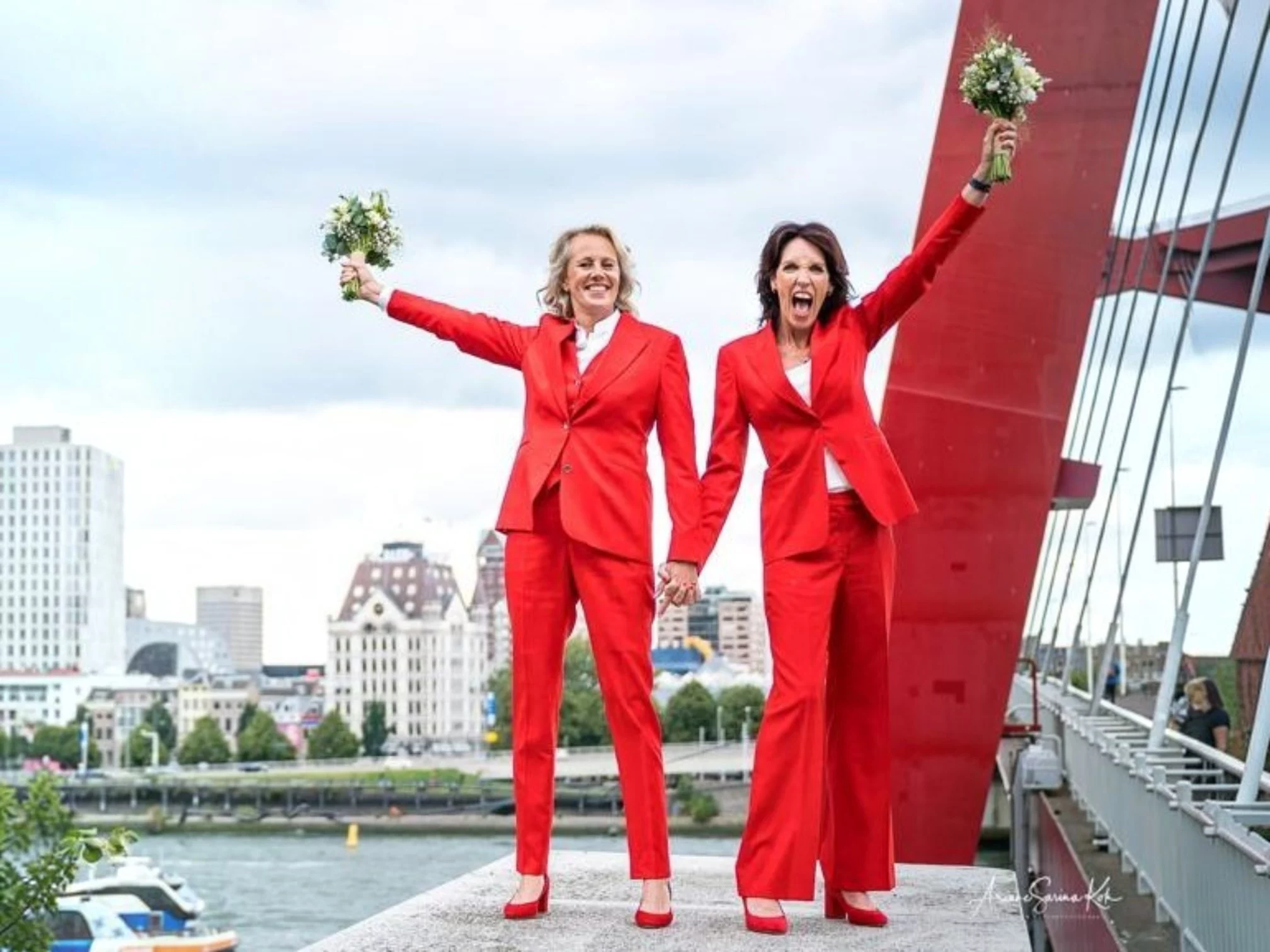 Trouwpak vrouwen op maat gemaakt