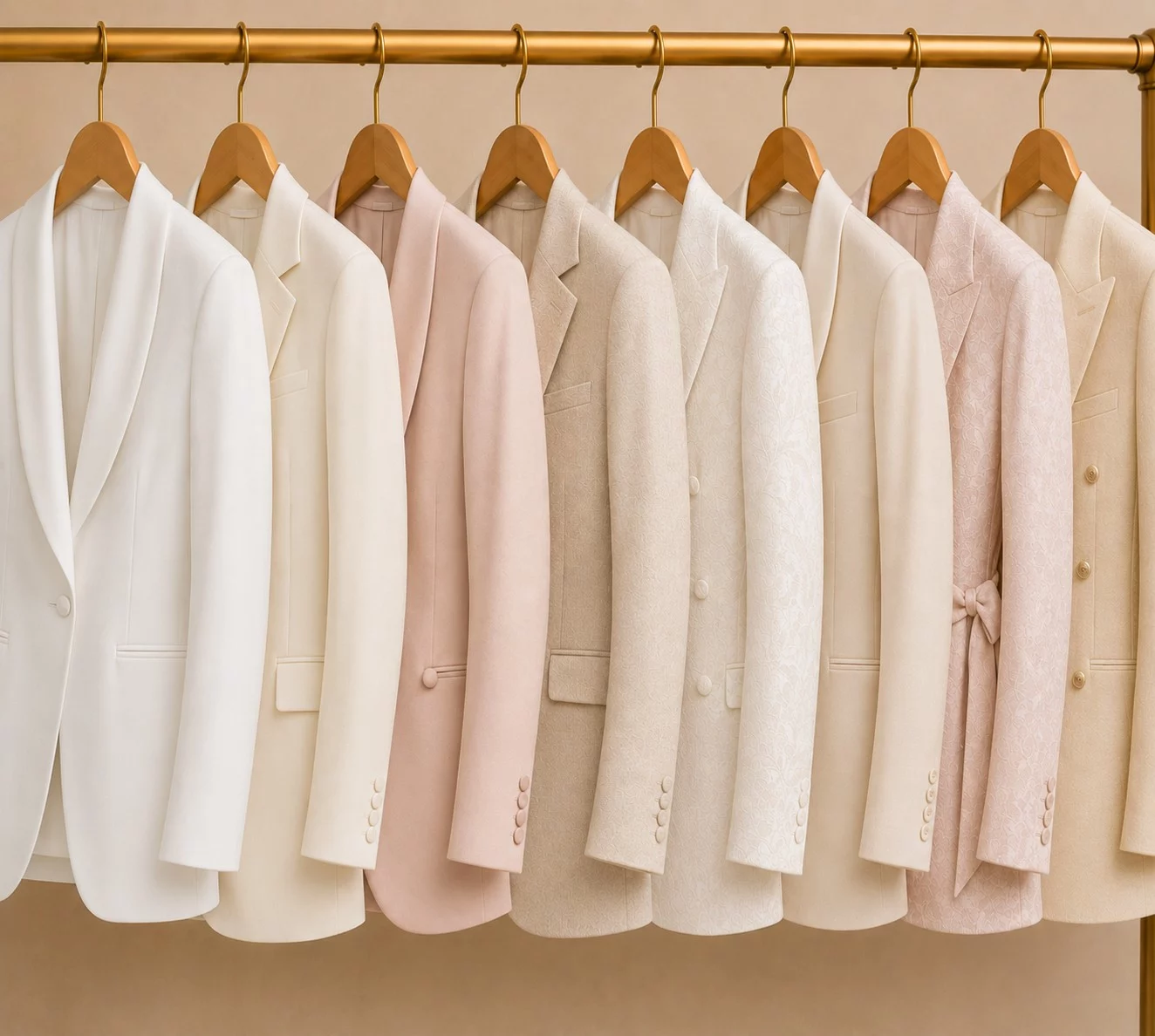 Trouwpakken voor vrouwen in veel kleuren Welke kleur past bij jouw trouwdag