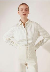 Blouse-bij-dames-trouwpak-champagne