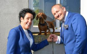 Bruidspak voor heren en dames op maat gemaakt