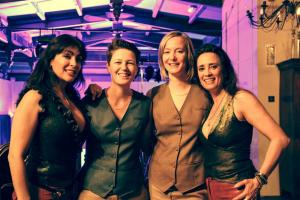 Bruiloft kleding vrouw, broekpak met gilet