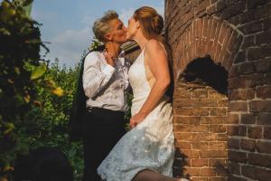 Dames-smoking-met-groen-veloers