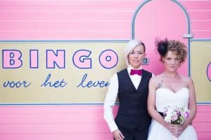 Dames smoking, zwart op maat gemaakt met gilet en smoking blouse op maat