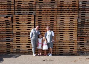 Dames trouwkostuum op  maat gemaakt met gilet