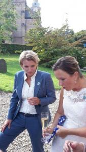 Dames trouwpak gemaakt voor vrouwen huwelijk (1)