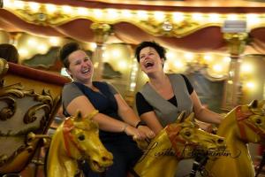 Gilet vrouwelijk op maat gemaakt voor lesbische bruid