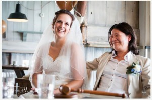 Vrouwelijk en stoer bruidspak gemaakt voor Mijet